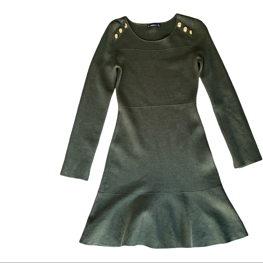 COPY - Green Zara Knit dress